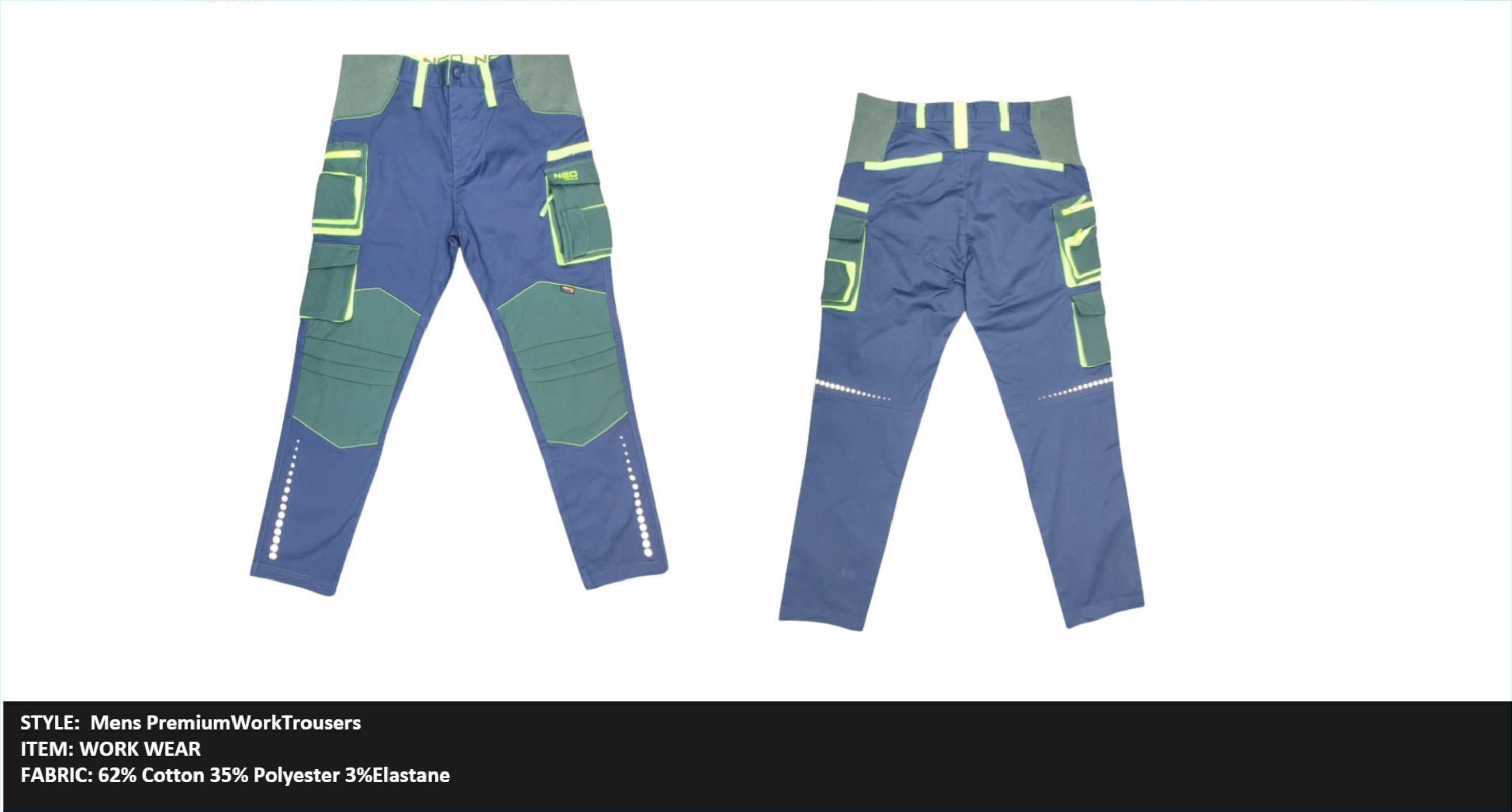 Mens PremiumWorkTrousers 